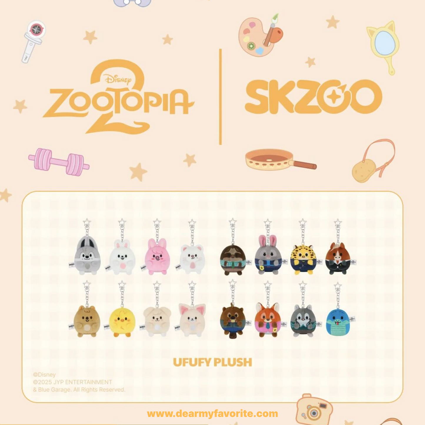 PRE-ORDER] Stray Kids X ZOOTOPIA2 SKZOO POP-UP STORE OFFICIAL MD