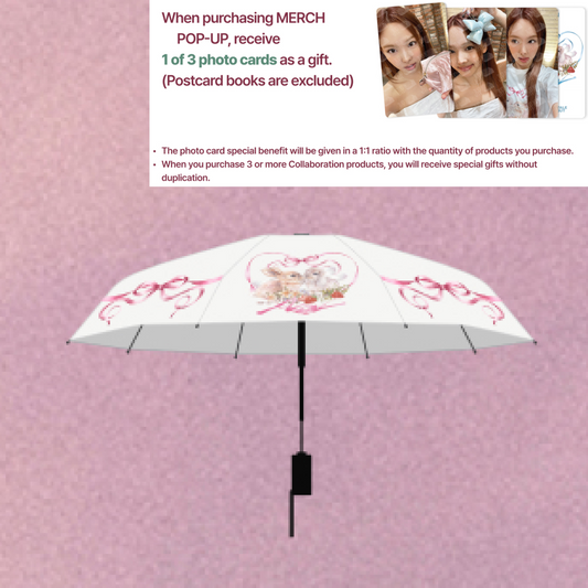 [PHOTOCARD EVENT] NAYEON ‘NA’ POP-UP OFFICIAL MD NAYEON X BLOOMINGTALE FOLDING UMBRELLAS