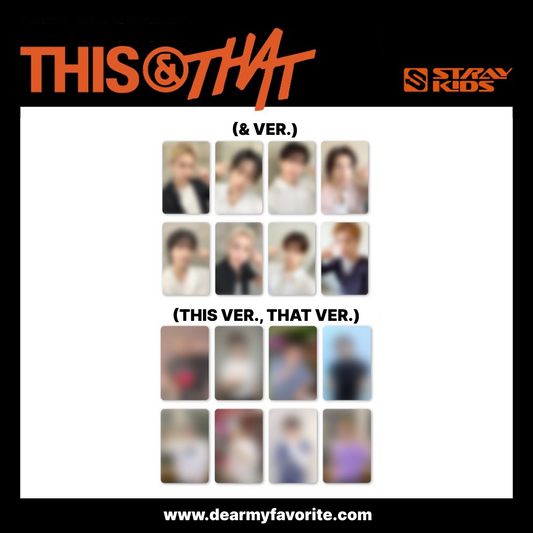 [PRE-ORDER] Stray Kids THIS & THAT SOUNDWAVE LUCKY DRAW WEEK 2