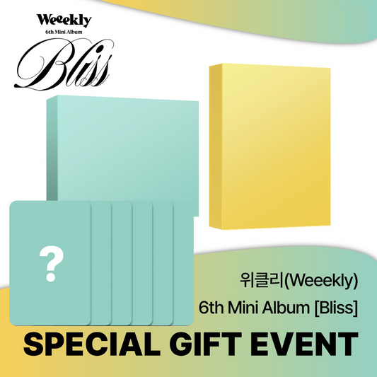 [PRE-ORDER BENEFIT] Weeekly 6th Mini Album Bliss