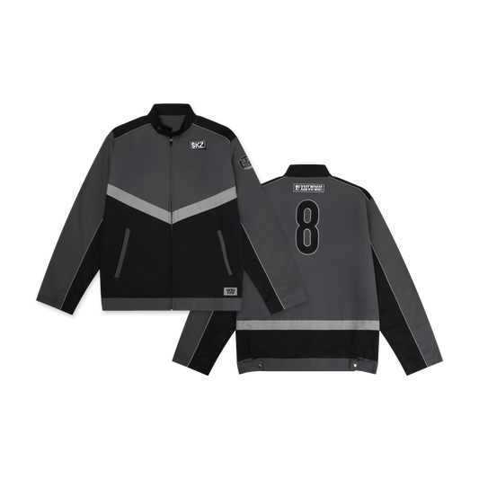 [FAST DELIVERY] Stray Kids SKZOO EVERYWHERE ALL AROUND THE WORLD in SEOUL POP-UP STORE OFFICIAL MD RACING JACKET SEOUL Ver.
