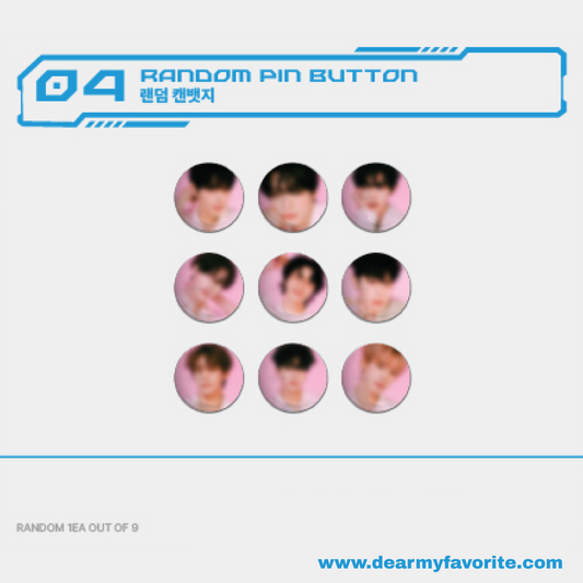 [PRE-ORDER EVENT] ZEROBASEONE BLUE PARADISE POP-UP STORE OFFICIAL MD RANDOM PIN BUTTON