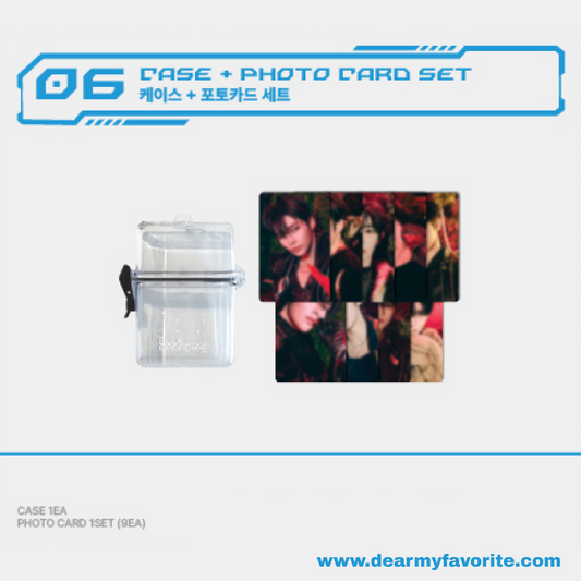 [PRE-ORDER EVENT] ZEROBASEONE BLUE PARADISE POP-UP STORE OFFICIAL MD CASE + PHOTO CARD SET