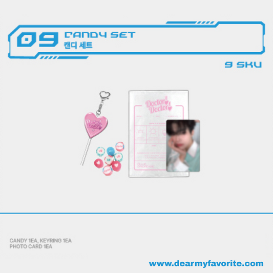 [PRE-ORDER EVENT] ZEROBASEONE BLUE PARADISE POP-UP STORE OFFICIAL MD CANDY SET