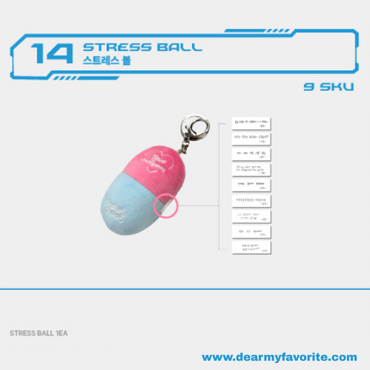 [PRE-ORDER EVENT] ZEROBASEONE BLUE PARADISE POP-UP STORE OFFICIAL MD STRESS BALL