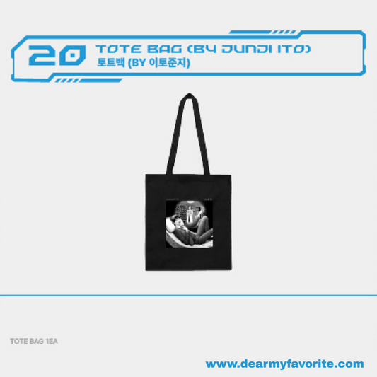 [PRE-ORDER EVENT] ZEROBASEONE BLUE PARADISE POP-UP STORE OFFICIAL MD TOTE BAG (BY JUNJI ITO)