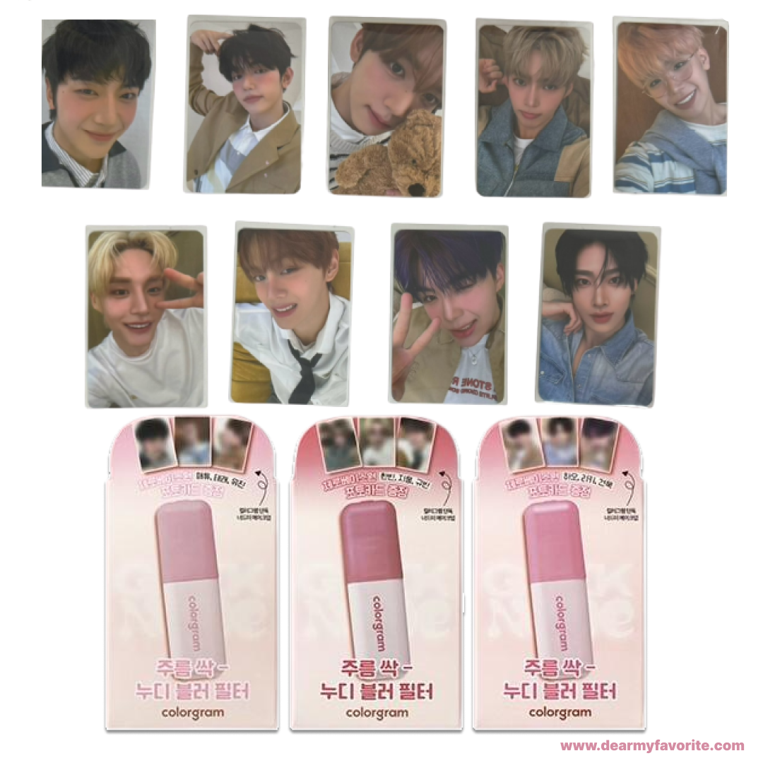 ZEROBASEONE Colorgram Nude Blur Tint + PHOTOCARD