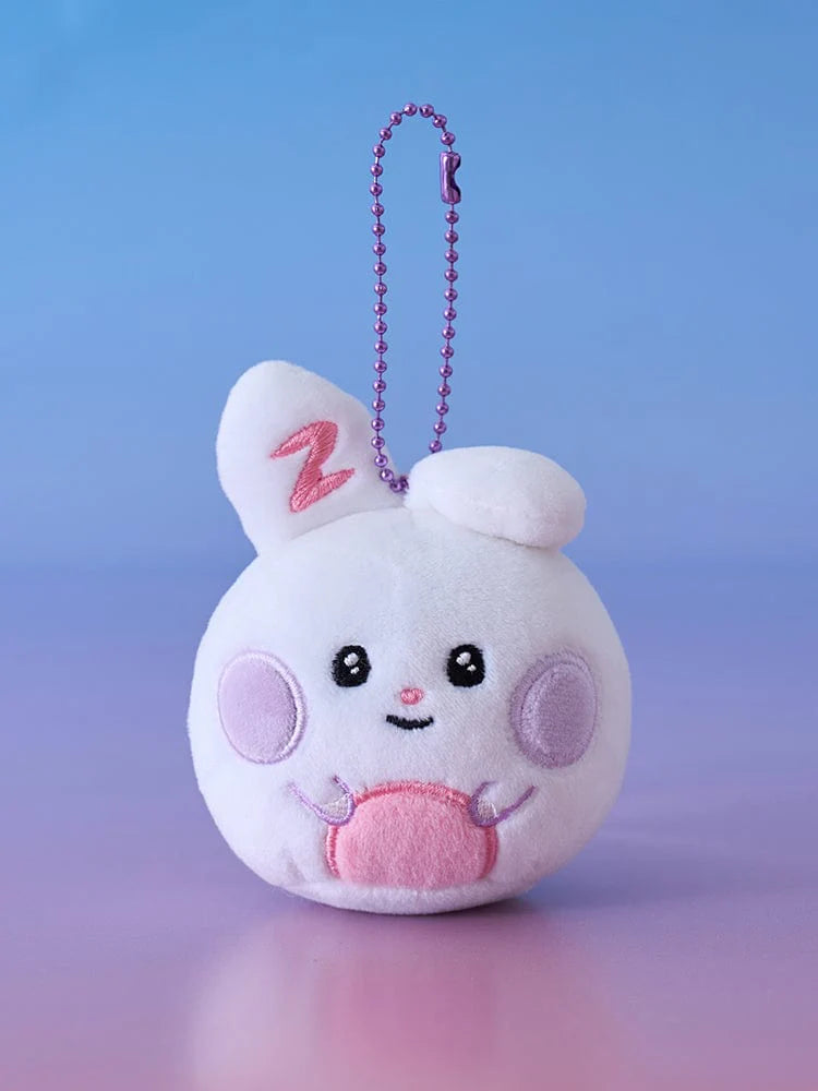 [PRE-ORDER EVENT] ZEROBASEONE LINE FRIENDS MD zeroni FLUFFY FACE KEYRING