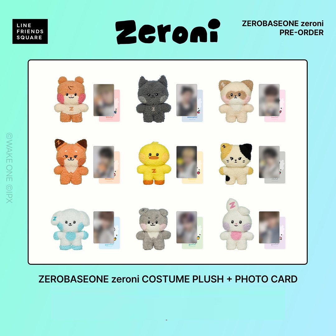 ZB1 LINE FRIENDS MD – Dear My Favorite